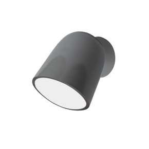 Sconces Single Glass by Justice Designs ( 102 | CER-3770W-GRY Ambiance ) 