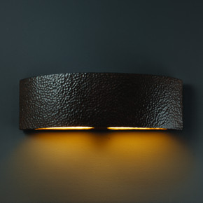 Sconces Directional/Cylinder by Justice Designs ( 102 | CER-5200-HMIR Ambiance ) 