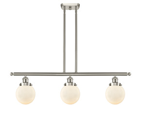 Linear/Island 3 Light Bar by Innovations ( 405 | 916-3I-SN-G201-6-LED Ballston Urban ) 