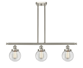 Linear/Island 3 Light Bar by Innovations ( 405 | 916-3I-SN-G202-6 Ballston Urban ) 
