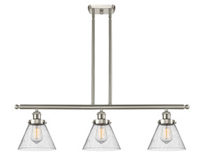 Linear/Island 3 Light Bar by Innovations ( 405 | 916-3I-SN-G44-LED Ballston Urban ) 