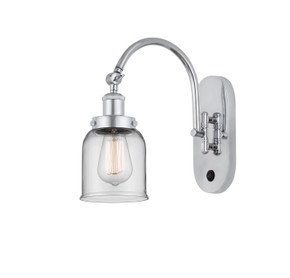 Sconces Single Glass by Innovations ( 405 | 918-1W-PC-G52-LED Franklin Restoration ) 