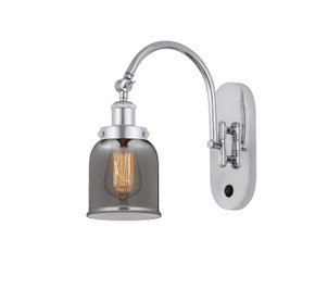 Sconces Single Glass by Innovations ( 405 | 918-1W-PC-G53-LED Franklin Restoration ) 
