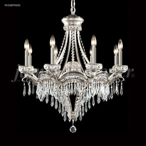 Mid. Chandeliers Candle by James R. Moder ( 64 | 94348PW00 Dynasty Cast Brass ) 