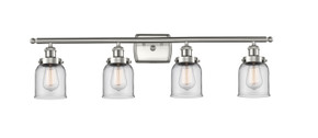Bathroom Fixtures Four Lights by Innovations ( 405 | 916-4W-SN-G52-LED Ballston Urban ) 