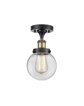 Semi-Flush Mts. Glass Down by Innovations ( 405 | 916-1C-BAB-G202-6-LED Ballston Urban ) 