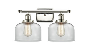 Bathroom Fixtures Two Lights by Innovations ( 405 | 916-2W-PN-G72-LED Ballston Urban ) 