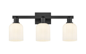 Bathroom Fixtures Three Lights by Innovations ( 405 | 716-3W-BK-G559-5GWH Arcadia ) 