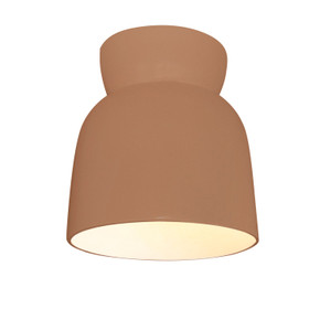 Exterior Ceiling Mount by Justice Designs ( 102 | CER-6190W-ADOB Radiance ) 