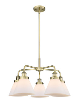 Mid. Chandeliers Glass Down by Innovations ( 405 | 916-5CR-AB-G41 Ballston Urban ) 