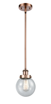 Mini Pendants Glass Down by Innovations ( 405 | 916-1S-AC-G204-6-LED Ballston Urban ) 