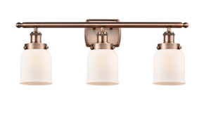 Bathroom Fixtures Three Lights by Innovations ( 405 | 916-3W-AC-G51-LED Ballston Urban ) 