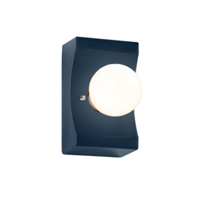 Sconces Single Glass by Justice Designs ( 102 | CER-3025-MID Ambiance ) 