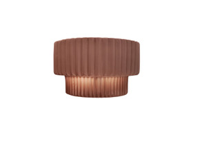 Sconces Pocket by Justice Designs ( 102 | CER-5780-CLAY Ambiance ) 