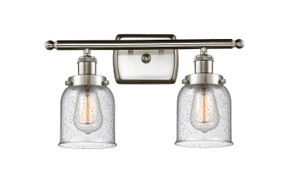 Bathroom Fixtures Two Lights by Innovations ( 405 | 916-2W-SN-G54-LED Ballston Urban ) 