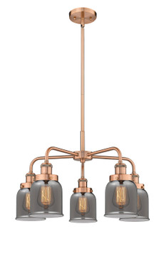 Mid. Chandeliers Glass Down by Innovations ( 405 | 916-5CR-AC-G53 Ballston Urban ) 