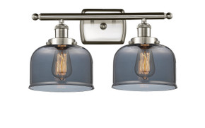 Bathroom Fixtures Two Lights by Innovations ( 405 | 916-2W-SN-G73-LED Ballston Urban ) 