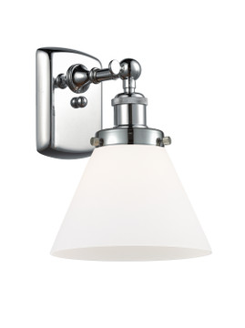 Sconces Single Glass by Innovations ( 405 | 916-1W-PC-G41-LED Ballston Urban ) 