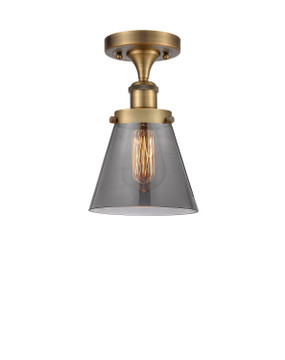 Semi-Flush Mts. Glass Down by Innovations ( 405 | 916-1C-BB-G63-LED Ballston Urban ) 