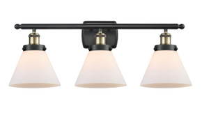 Bathroom Fixtures Three Lights by Innovations ( 405 | 916-3W-BAB-G41-LED Ballston Urban ) 