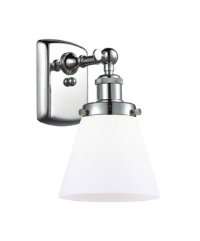 Sconces Single Glass by Innovations ( 405 | 916-1W-PC-G61 Ballston Urban ) 