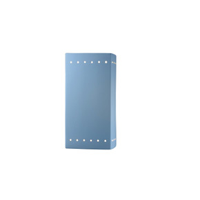 Exterior Wall Mt./Flush by Justice Designs ( 102 | CER-0960W-SKBL Ambiance ) 