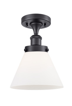Semi-Flush Mts. Glass Down by Innovations ( 405 | 916-1C-BK-G41-LED Ballston Urban ) 