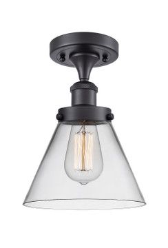 Semi-Flush Mts. Glass Down by Innovations ( 405 | 916-1C-BK-G42 Ballston Urban ) 