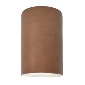 Exterior Wall Mt./Flush by Justice Designs ( 102 | CER-0940W-TERA Ambiance ) 