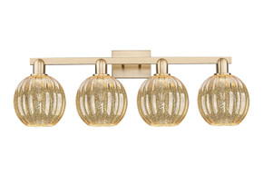 Bathroom Fixtures Four Lights by Innovations ( 405 | 716-4W-CB-G458-7ME Arcadia ) 