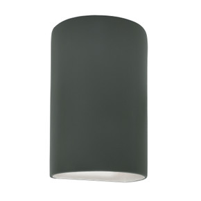 Exterior Wall Mt./Flush by Justice Designs ( 102 | CER-5945W-PWGN Ambiance ) 