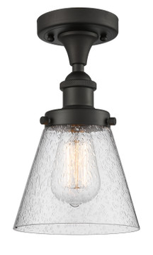 Semi-Flush Mts. Glass Down by Innovations ( 405 | 916-1C-OB-G64-LED Ballston Urban ) 