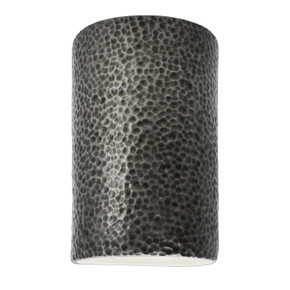 Exterior Wall Mt./Flush by Justice Designs ( 102 | CER-1265W-HMPW Ambiance ) 