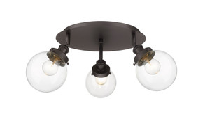 Flush Mounts Multi-Port/Cluster by Innovations ( 405 | 916-3C-OB-G202-6 Ballston Urban ) 