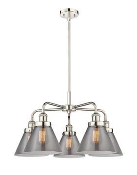 Mid. Chandeliers Glass Down by Innovations ( 405 | 916-5CR-PN-G43 Ballston Urban ) 