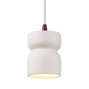 Mini Pendants Cable by Justice Designs ( 102 | CER-6500-BIS-DBRZ-WTCD Radiance ) 