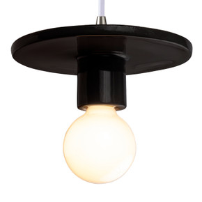Mini Pendants Cable by Justice Designs ( 102 | CER-6320-BLK-NCKL-WTCD Radiance ) 