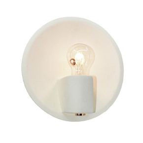 Sconces Single Glass by Justice Designs ( 102 | CER-7051-BIS-BRSS Ambiance ) 