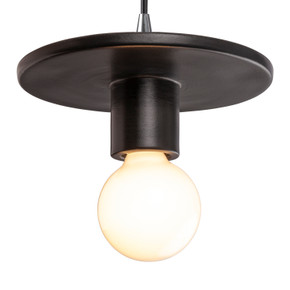 Mini Pendants Cable by Justice Designs ( 102 | CER-6320-CRB-CROM-BKCD Radiance ) 