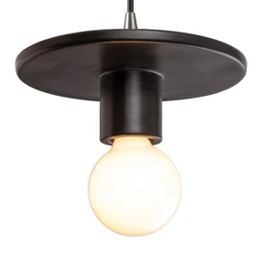 Mini Pendants Cable by Justice Designs ( 102 | CER-6320-CRB-NCKL-BKCD Radiance ) 