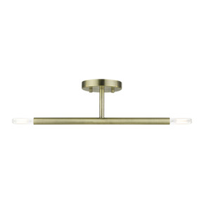 Semi-Flush Mts. Exposed Lamps by Livex Lighting ( 107 | 51179-01 Copenhagen ) 