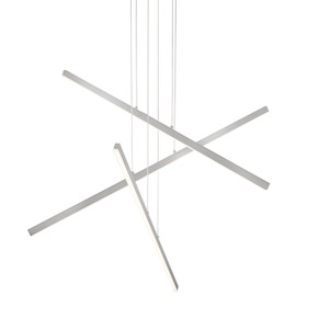 Large Chandeliers Geometric/Linear by Kuzco Lighting ( 347 | MP10303-BN Vega ) 