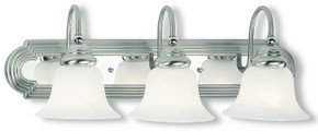 Bathroom Fixtures Three Lights by Livex Lighting ( 107 | 1003-95 Belmont ) 