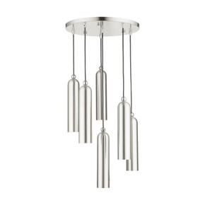 Pendants Multi-port/Cascade by Livex Lighting ( 107 | 46756-91 Ardmore ) 