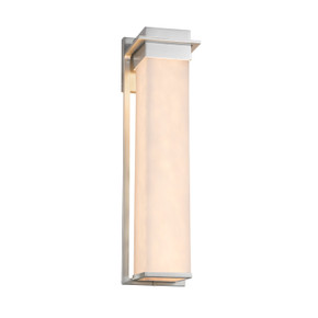 Exterior Wall Mount by Justice Designs ( 102 | CLD-7545W-NCKL Clouds ) 