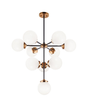 Mid. Chandeliers Starburst by Matteo Lighting ( 423 | C72310AGOP Maru ) 