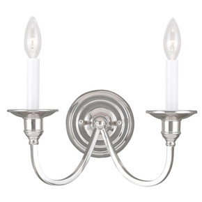 Sconces Double Candle by Livex Lighting ( 107 | 5142-35 Cranford ) 
