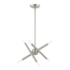 Mini Chandeliers Starburst by Livex Lighting ( 107 | 46773-91 Soho ) 