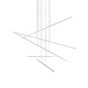 Large Chandeliers Geometric/Linear by Kuzco Lighting ( 347 | MP18205-BN-UNV-010 Vega Minor ) 