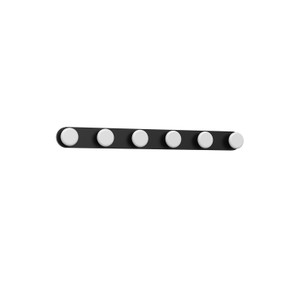 Bathroom Fixtures Cylindrical / Linear by Kuzco Lighting ( 347 | VL63425-BK Rezz ) 